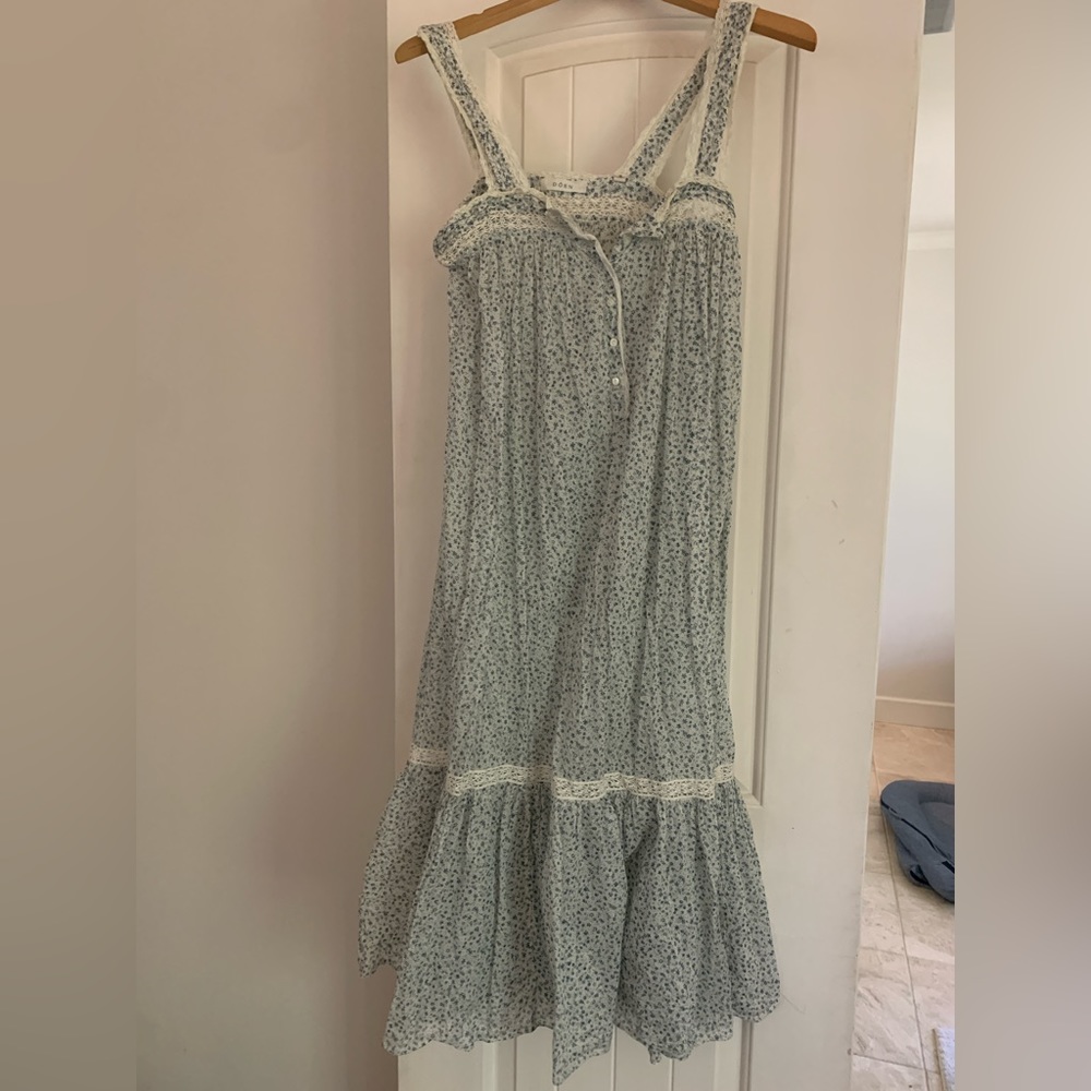 Doen blue and white dress Seville